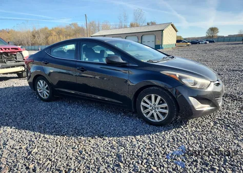 2015 Hyundai Elantra Se из США, поврежденный, VIN KMHDH4AE3FU259185